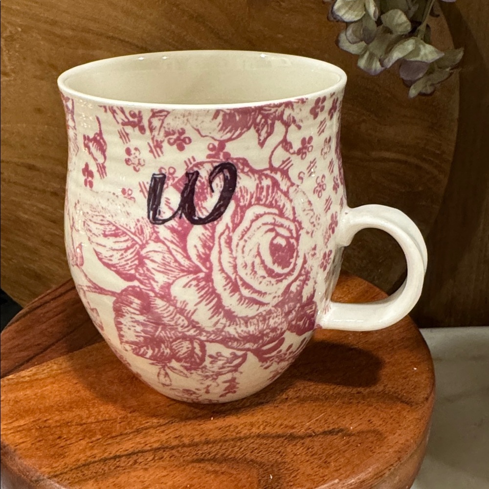W Anthropologie Homegrown Monogram Letter